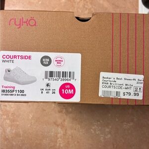 Ryka White Courtside Training Sneakers